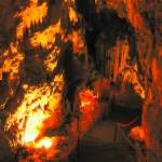 Abgang in die Höhle Baredine - Porec - Istrien