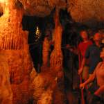 Besucher der Jama Grotta Baredine - Porec - Istrien