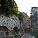 Die alte Stadtmauer von Porec