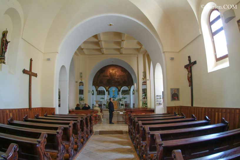Innenansicht der kleinen Kirche in Opatija