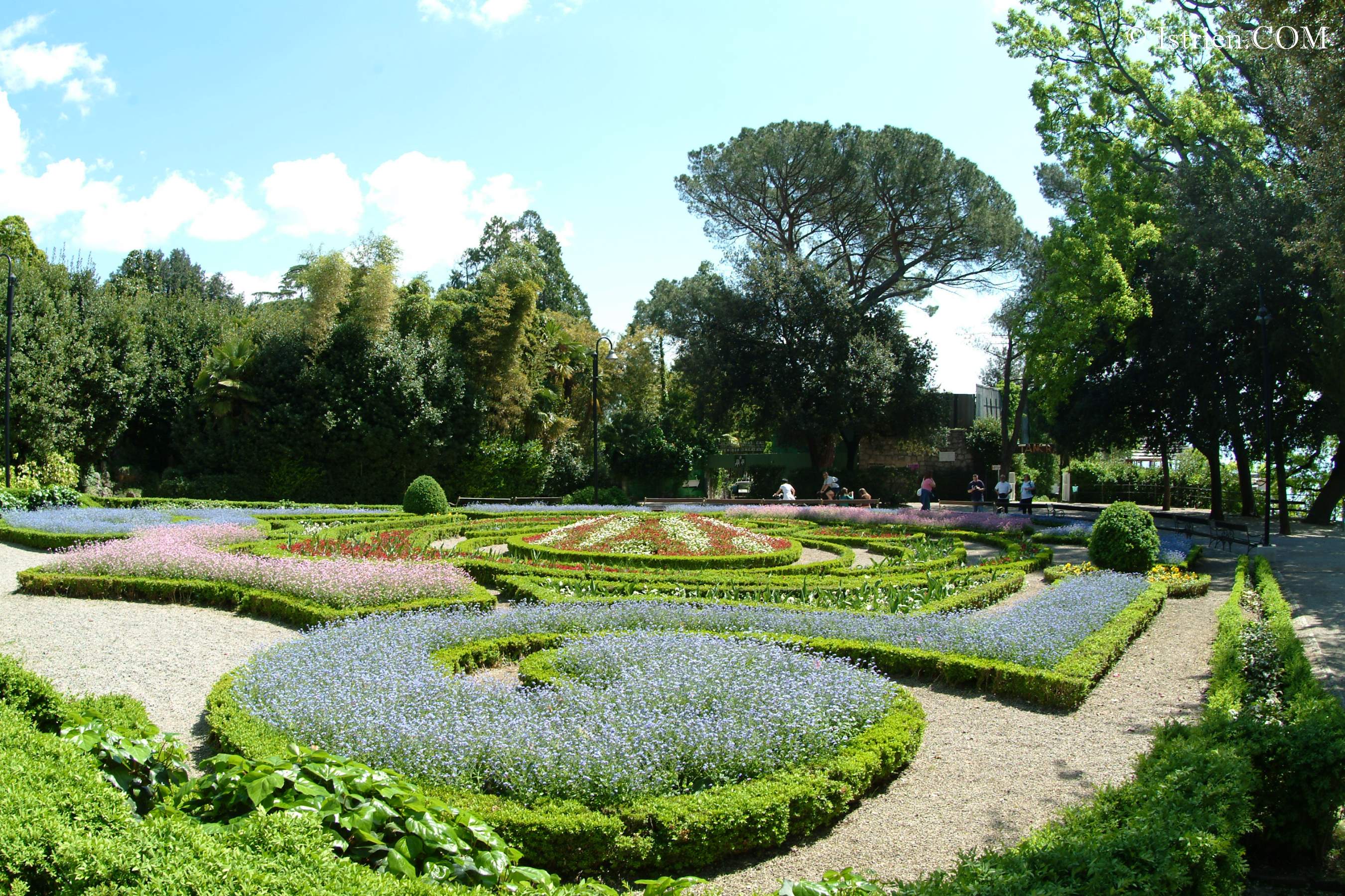 Park mit Gartenanlage in Opatija