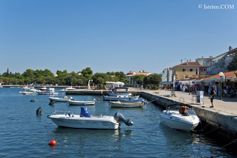 Hafenblick von Umag in Istrien - Kroatien