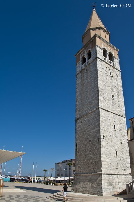 Glockenturm von Umag in Istrien - Kroatien