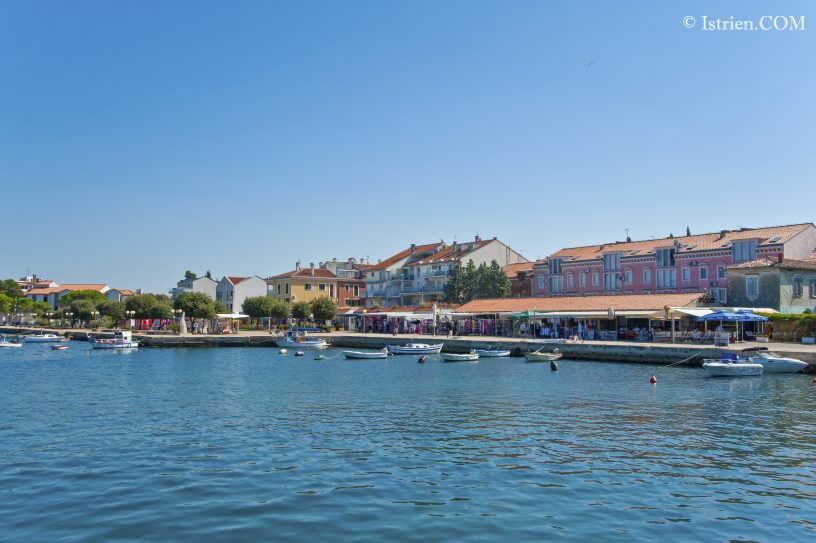 Hafenpromenade in Umag - Istrien - Kroatien