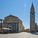 Kirchenplatz von Umag in Istrien - Kroatien