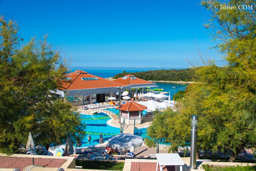 Poolanlage im Resort Belvedere in Vrsar 2 - Istrien - Kroatien