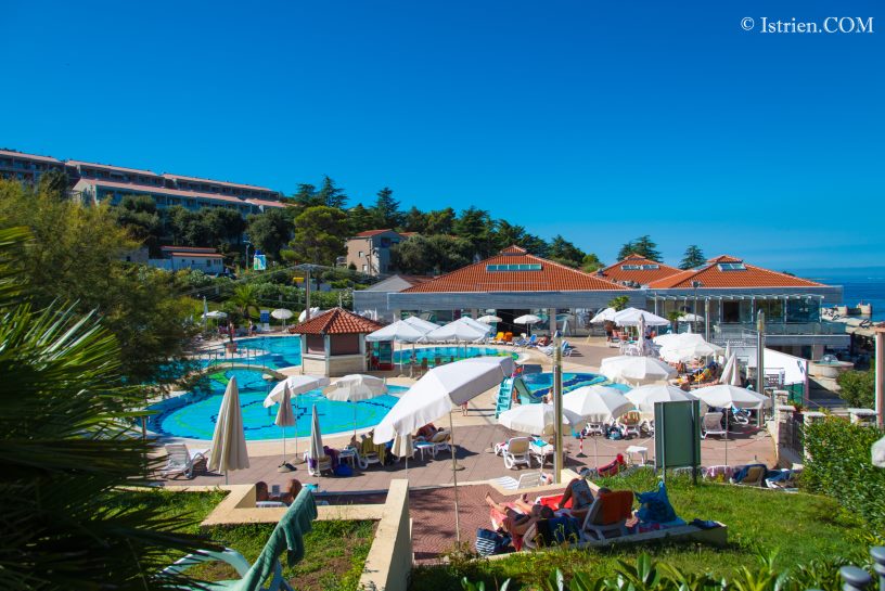 Poolanlage im Resort Belvedere in Vrsar 3 - Istrien - Kroatien