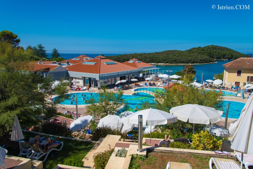 Poolanlage im Resort Belvedere in Vrsar - Istrien - Kroatien