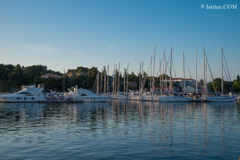 Boote im Hafen - Vrsar in Istrien - Kroatien