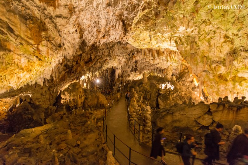 Blick in der Höhle von Postojna - Slovenien - Istrien