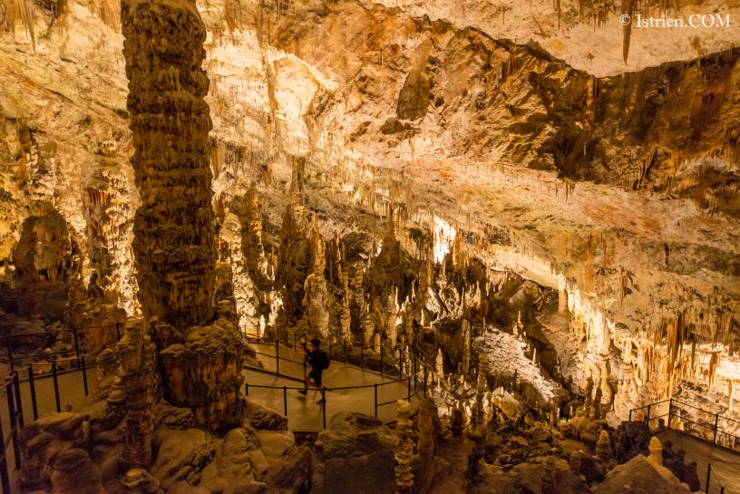 Blick in die Höhle von Postojna - Slovenien - Istrien