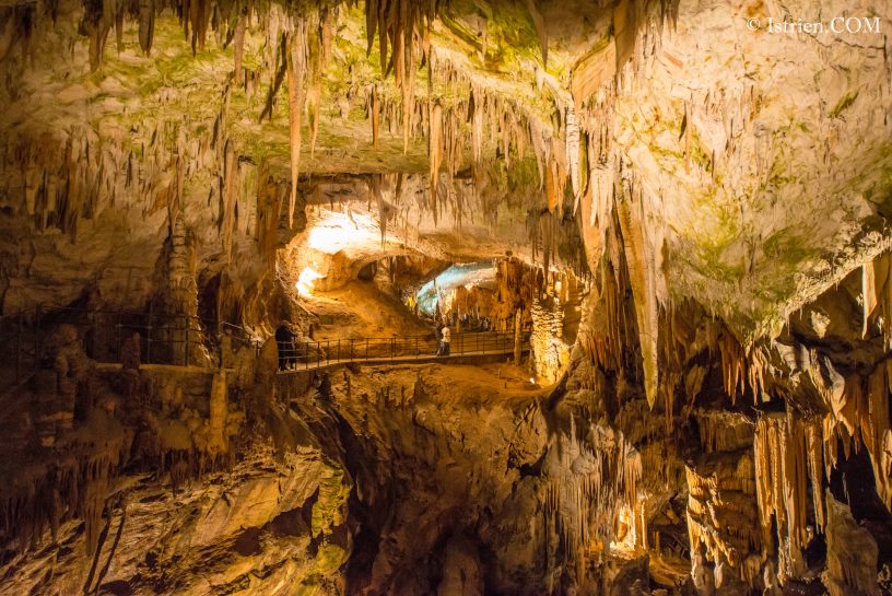 Blick durch die Höhle von Postojna - Slovenien - Istrien