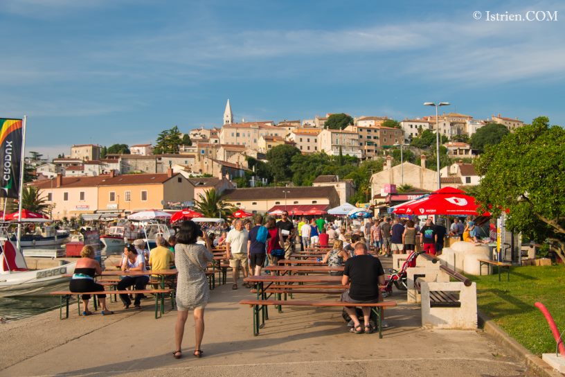 Das Fischerfest in Vrsar - Istrien - Kroatien