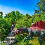 Spinosaurus im DinoPark Funtana in Istrien