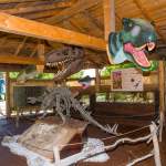 Info-Pvilion im DinoPark Funtana in Istrien