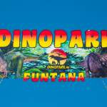Schild vom DinoPark Funtana in Istrien