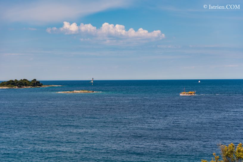 Istrien - Meerblick mit Inseln