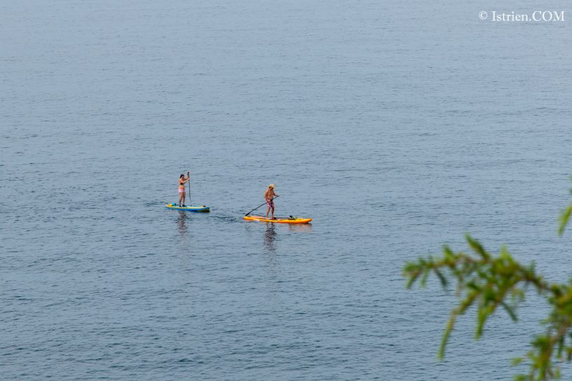 Stand Up Paddling in Istrien