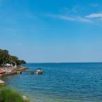 Wassersport-Center am Meer bei Vrsar in Istrien